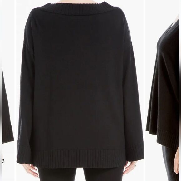 Max Studio Sweater,black, oversize - Picture 2 of 7